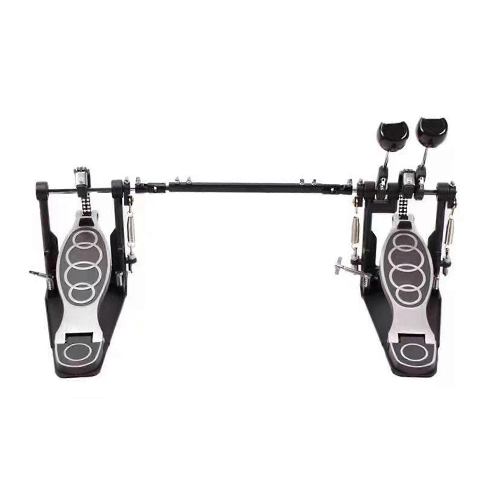 Professional Double Drum Pedal - Stable and Powerful Operation with Firm Grip