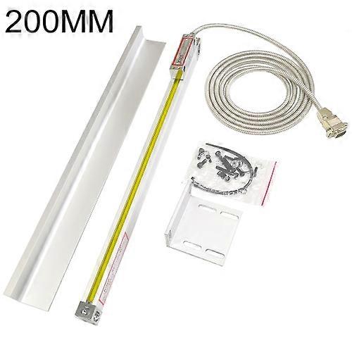 200mm Messbereich Fräsdrehmaschine Digitale Anzeige Encoder Gitter Elektronisches Lineal Linearmaßstab