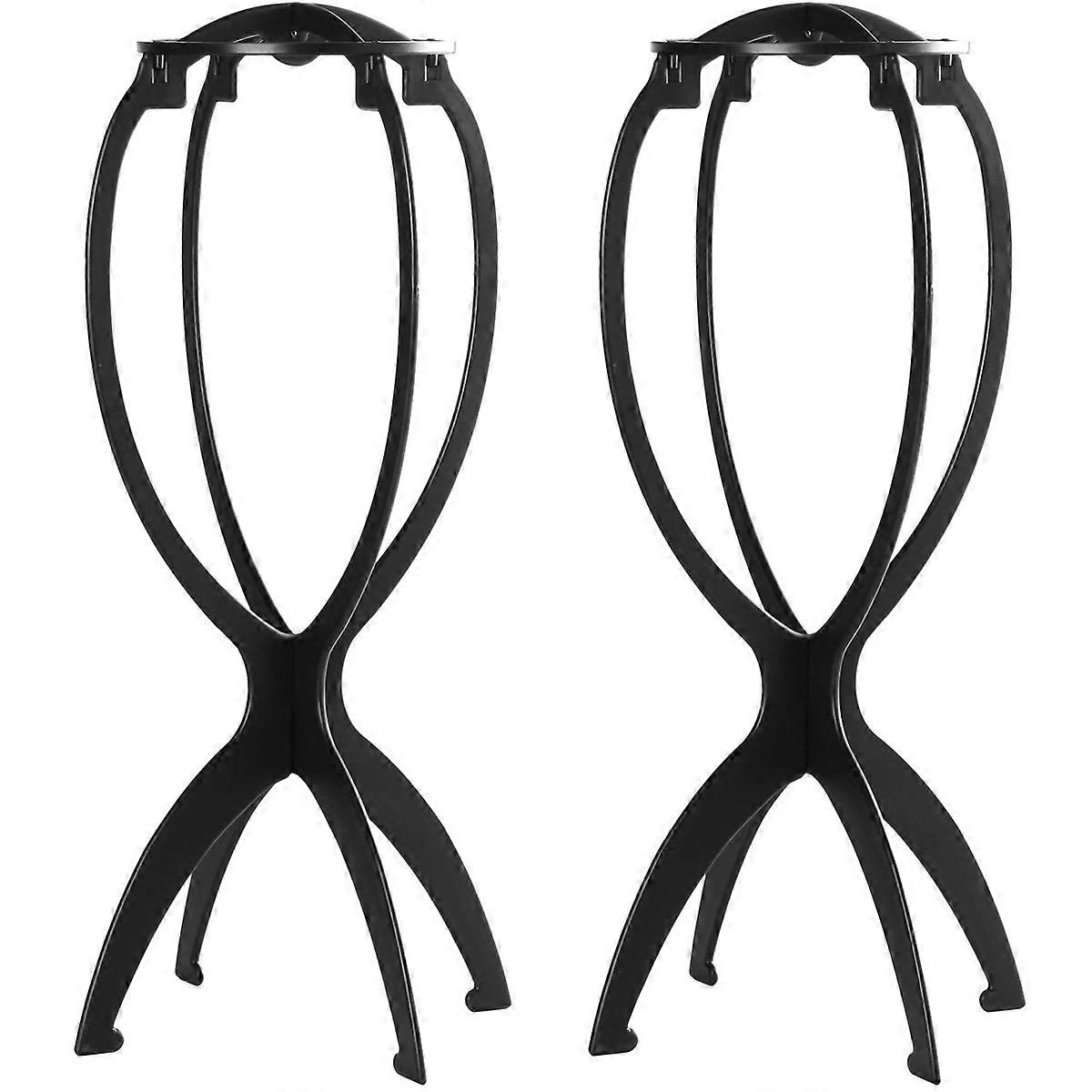 Wig Stand, Wig Head for Short Wigs, 2 Pack
