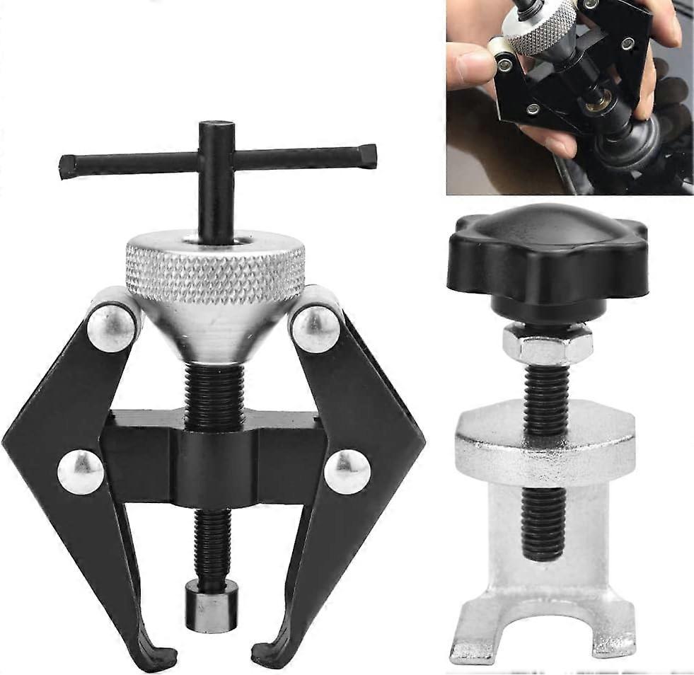 2 PCS Carbon Steel Wiper Arm Puller Tool Battery Terminal Puller Small Bearing Puller