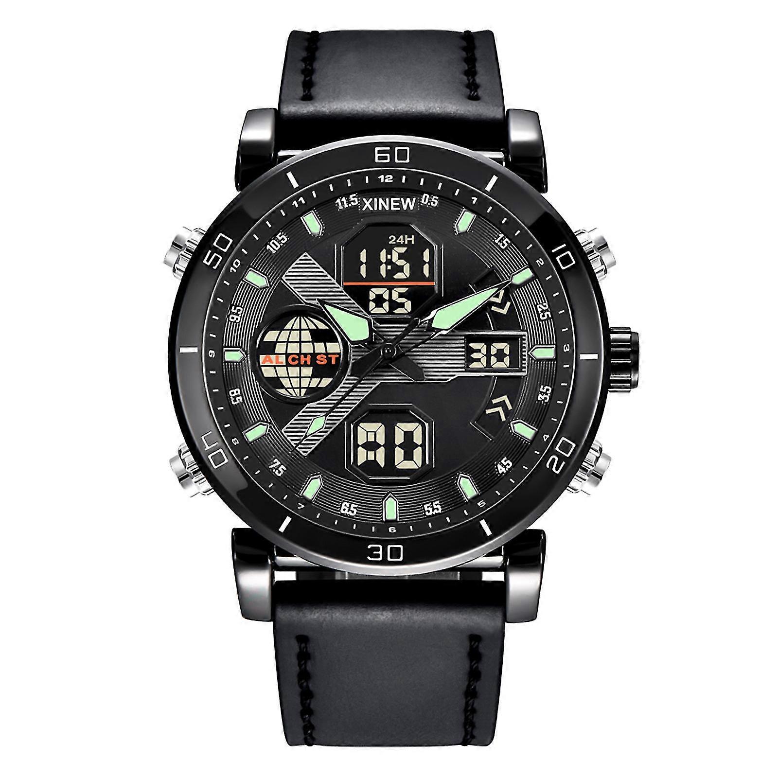 Barbati moda sport ceas cuarț digital led casual ceasuri