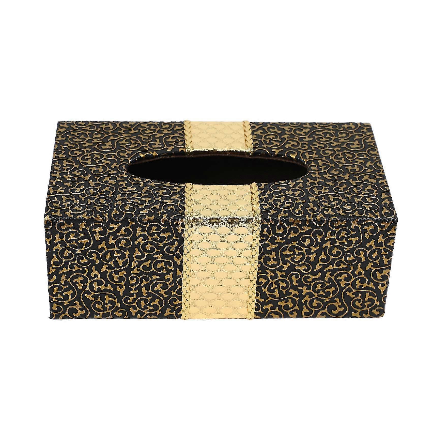 Car Home Rect Tissue Box Hold Desktop Napkin Tissue H