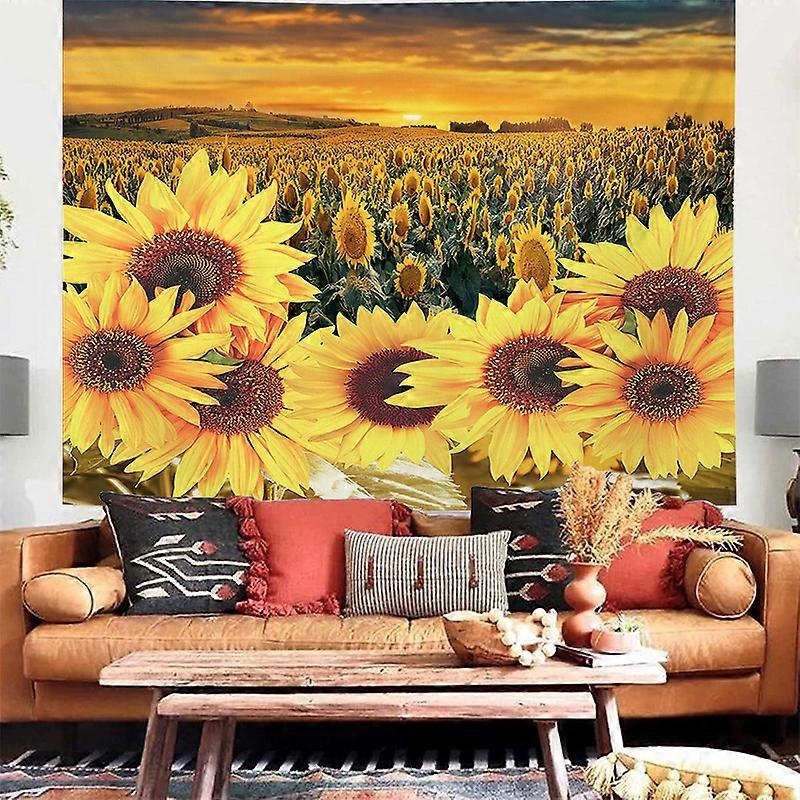 Sunflower Tapestry Sunset
