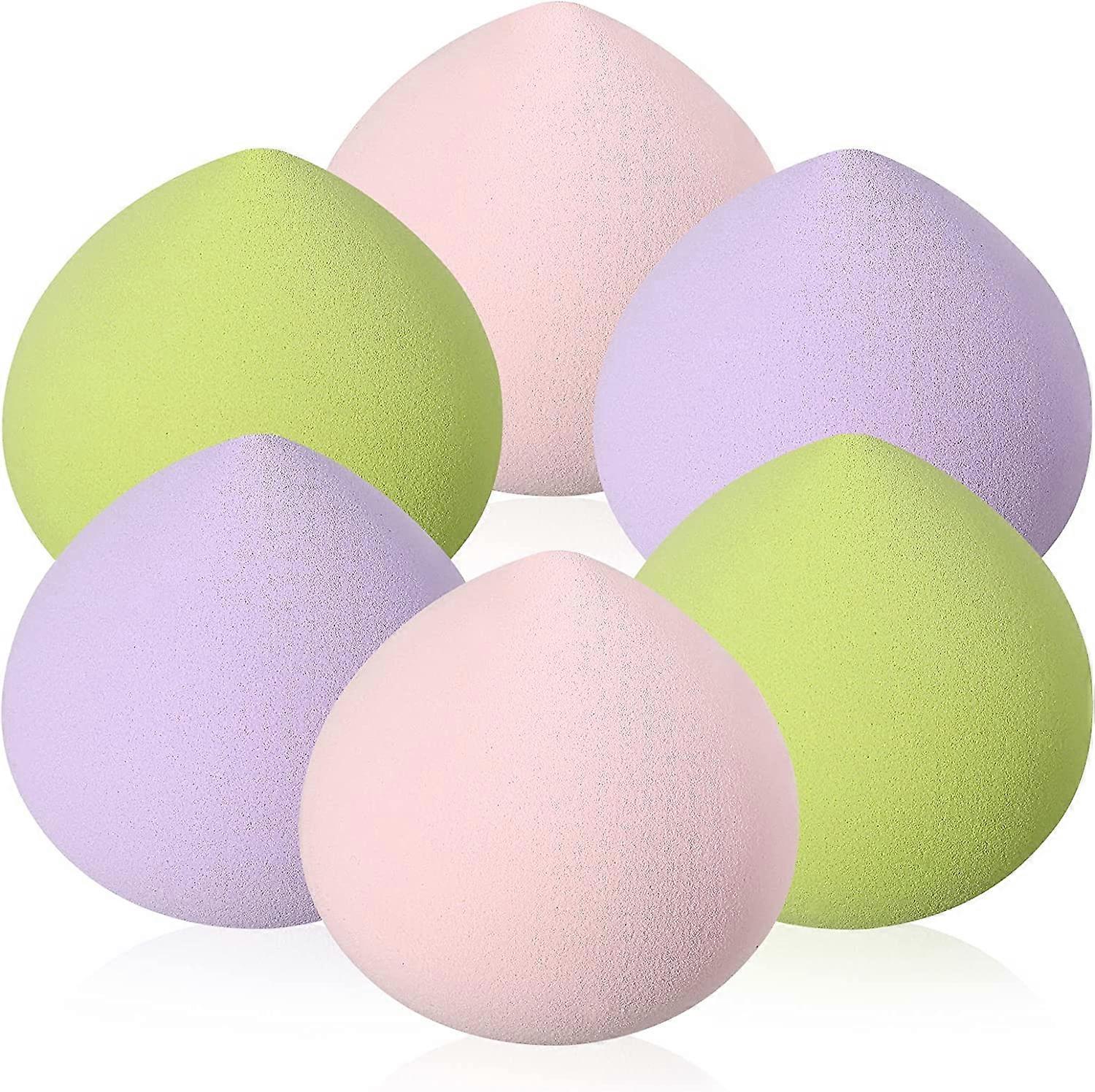 6 Pcs  Makeup Sponge,Ultra Soft  Makeup Foundation Sponge
