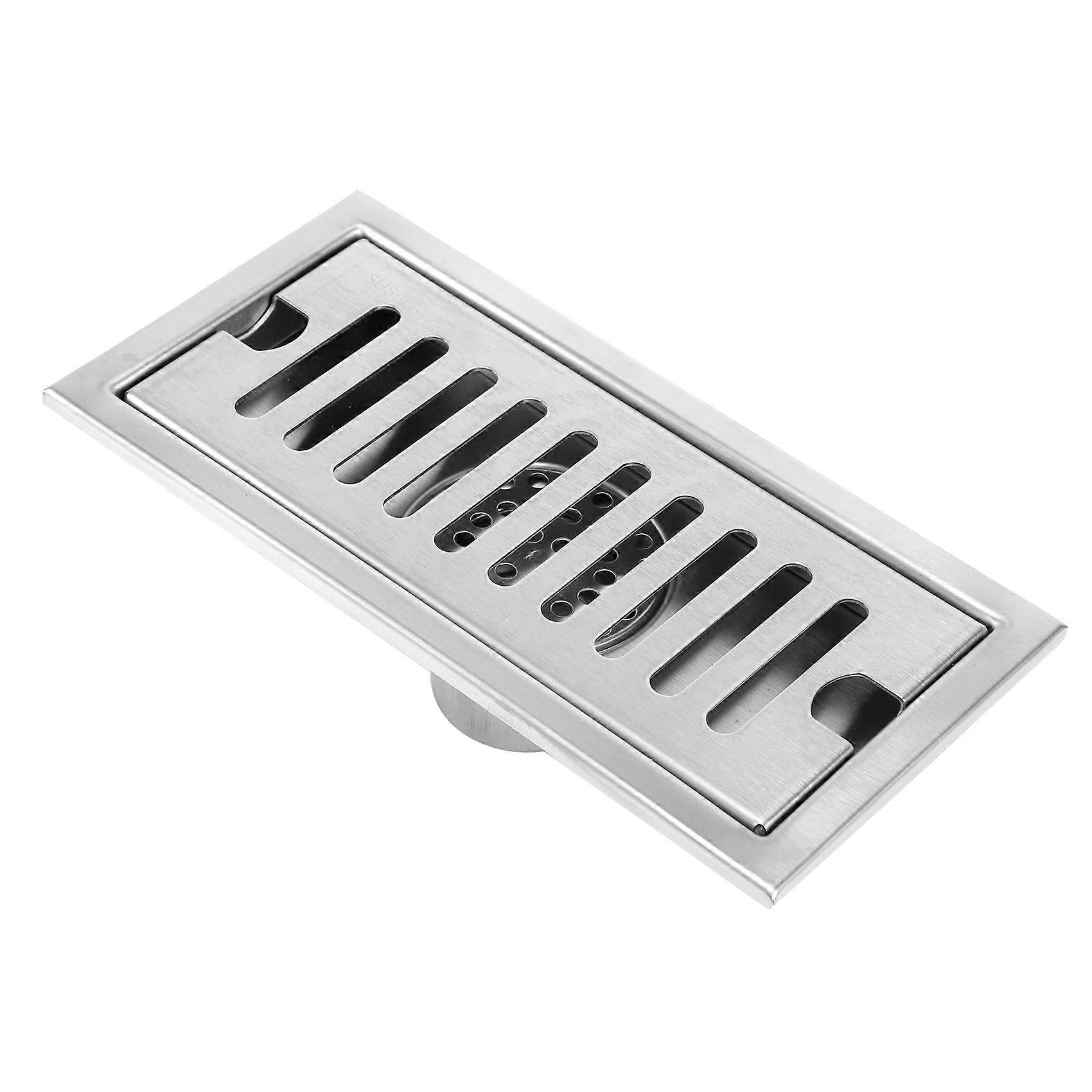 Rectangular Linear Shower Floor Drain Long Linear Drainage Channel ...