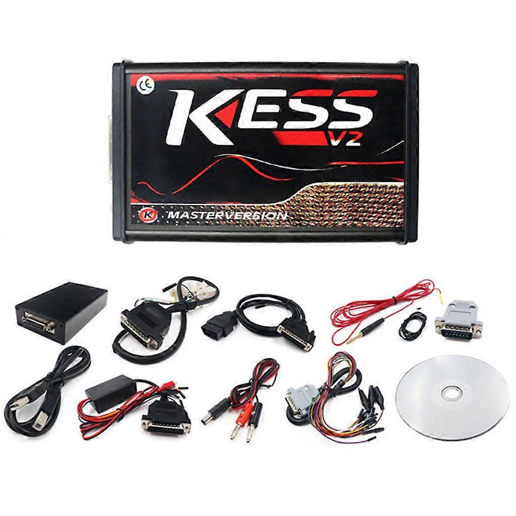  1Set Master Kess5.017 OBD2 Tuning Ecu Programmerer Ingen tokengrense online versjon