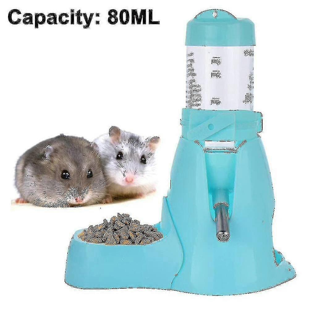 Hamster Water Bottle,pet Automatic Drinking Bottle With Food Container