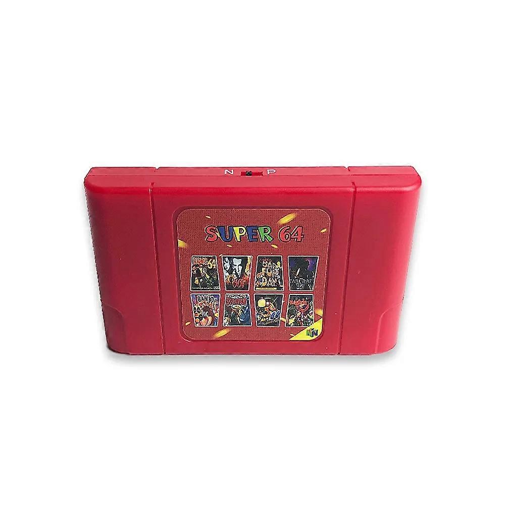 New DIY Super 64 Retro Game Card 340 in 1 Game Cartridge for N64 Video Game Console with 16G Gift