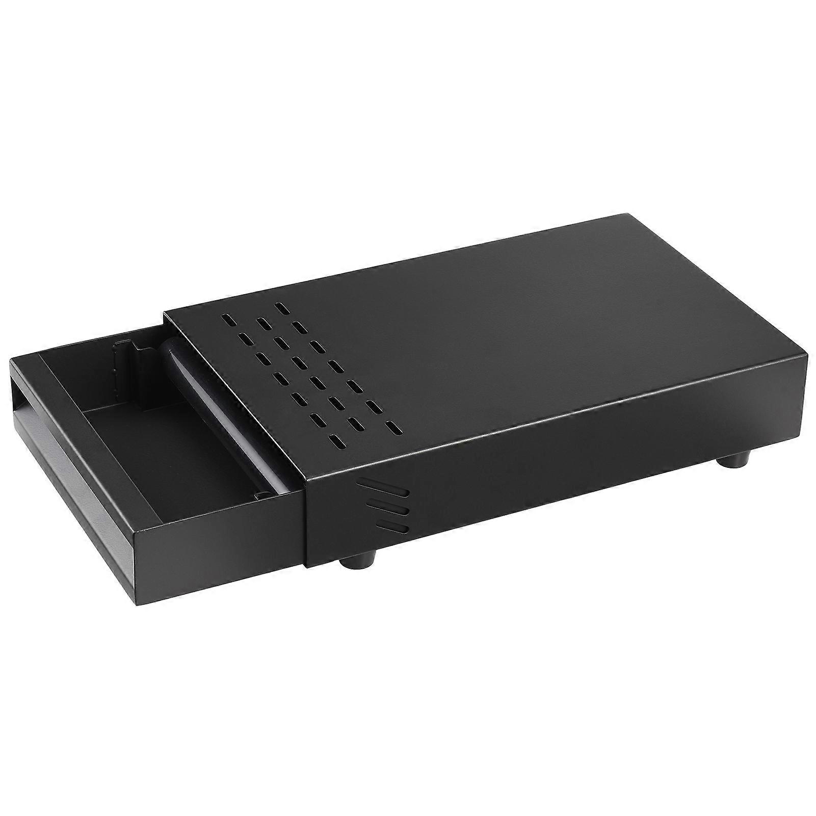 Kaffe rustfritt stål pulverboks skuff type tapping bøtte