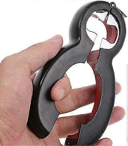 6 In 1 Multi Function Jar Twist Bottle Opener, 6 In 1 Can Opener , All In One Jar Gripper Can Wine Beer Lid Twist Off Jar Opener Claw