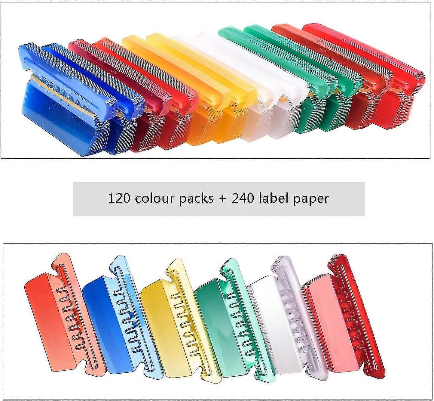 File Folder Tabs 120 Set Hanging File Folder Labels And Tabs 2 Inch Clear Plastic