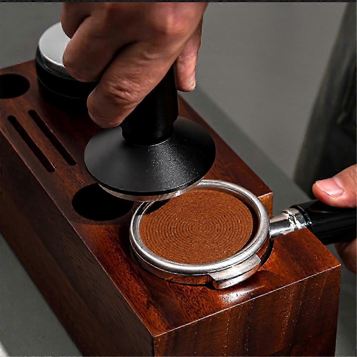 58mm Espresso Tamper, Coffee Tamper For Espresso Machine, Espresso Hand Tampers With Calibrated Tamper