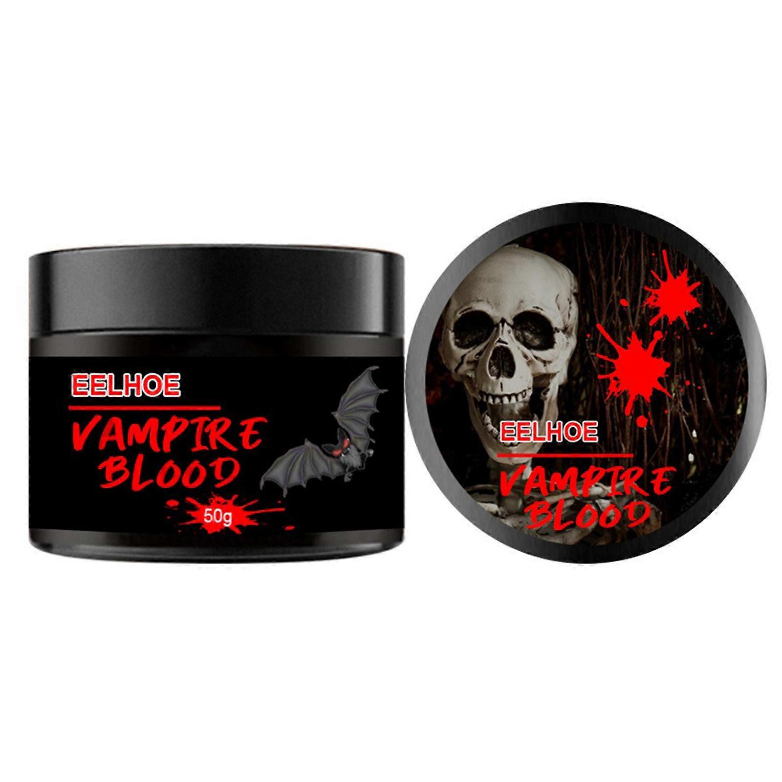 2023 Neu, Make-up-Blutpaste, Gefahrenwarnlinie, Cosplay-Isolationsgürtel-Zeichen, beängstigendes Blut-Make-up für Bühnenauftritte, heiß