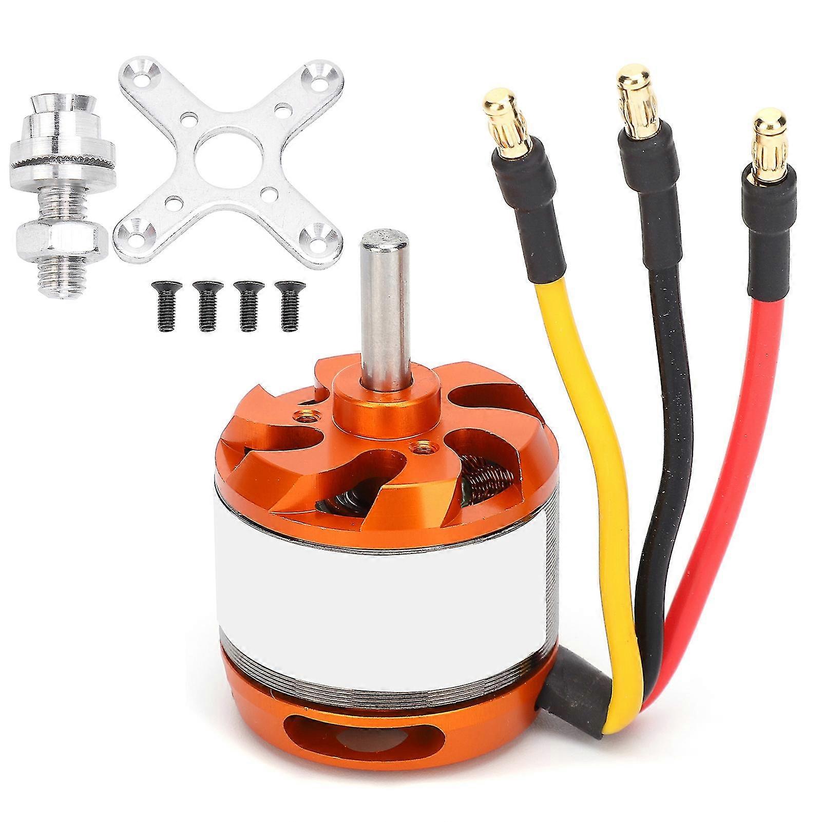 RC Airplane D3536 Brushless Motor - 910KV Replacement Accessory compatible with Fixed Wing Aircraft