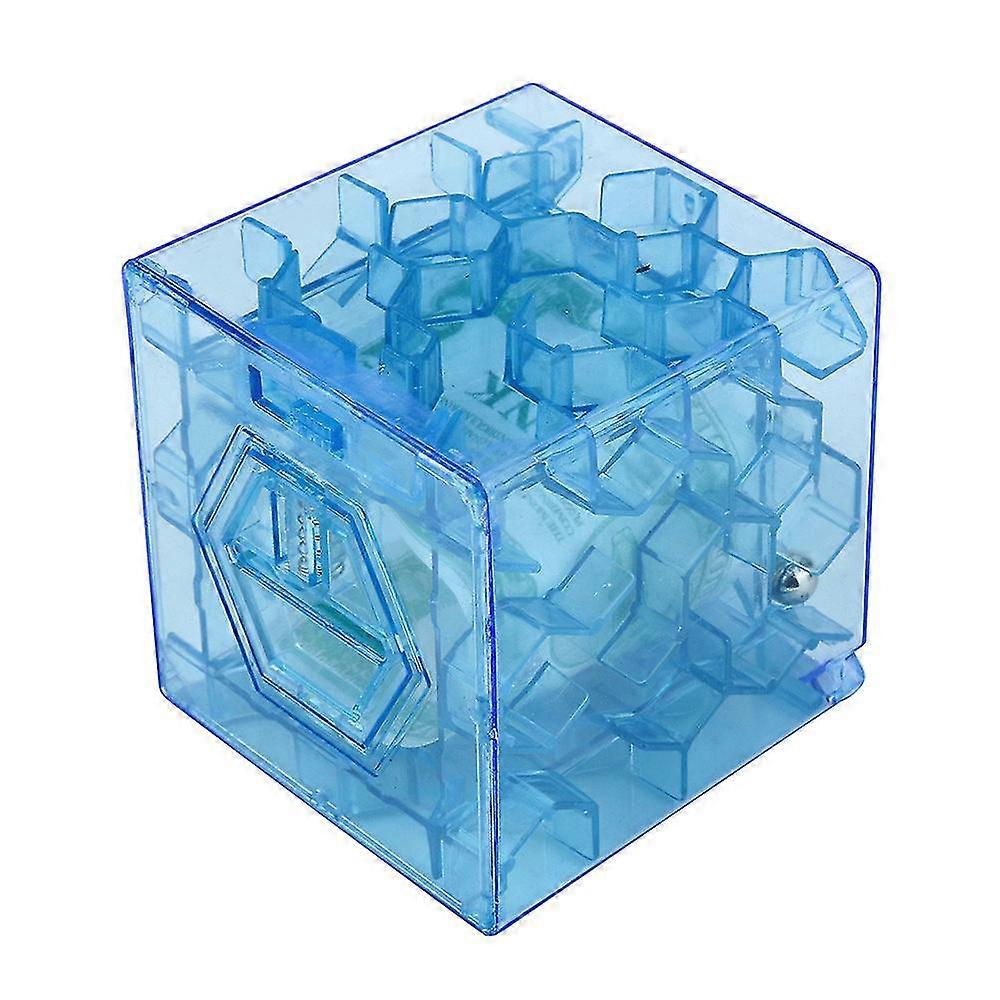 Black Friday Deals Surprise 3d Cube Puzzle Money Maze Bank Saving Coin Collection Case Box Fun Brain Game XiXi