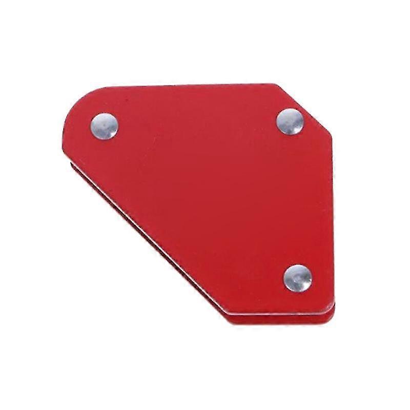 Magnetic Welding Holders Angle Soldering Locator Corner Positioner Arrows Welder Triangle Welding Tool (2pcs, Red)