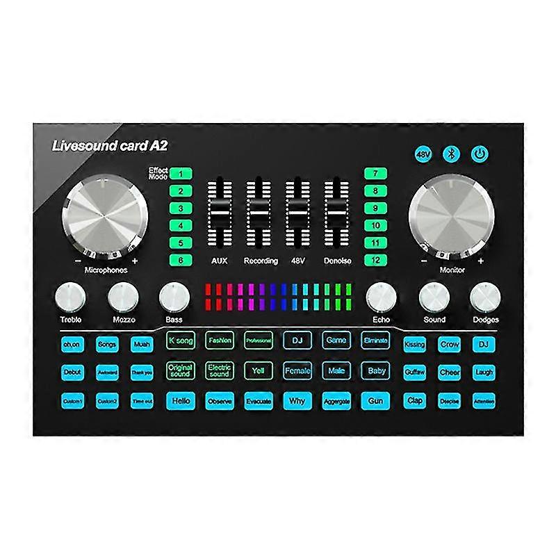 Sound card 48V recording live karaoke mobile computer special live set
