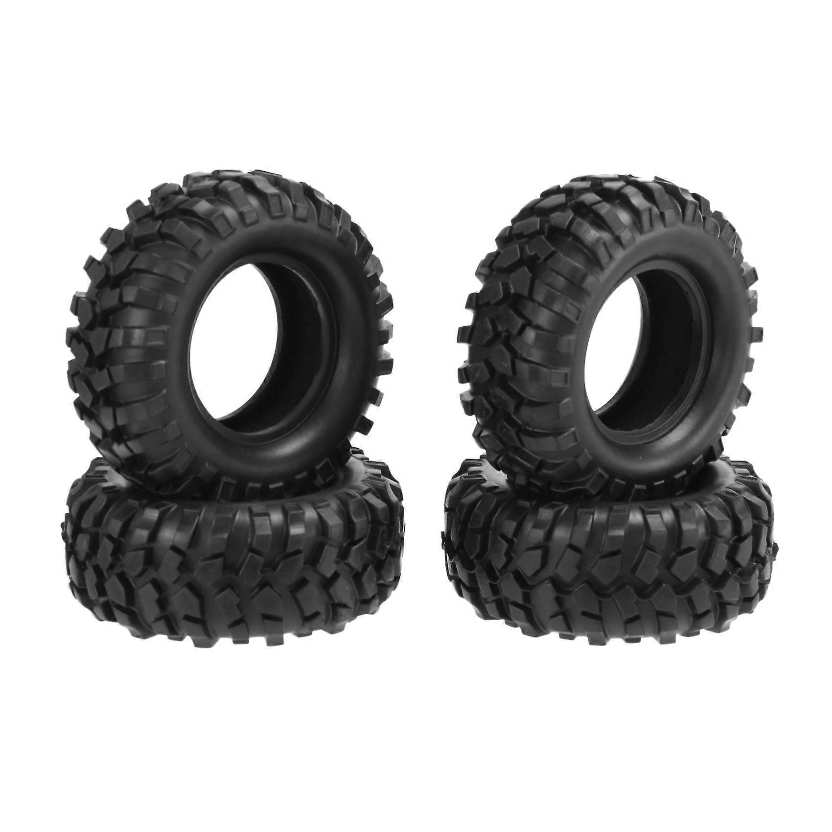 4PCS 1.9 inch Rubber Tyre 1.9 Tires 96X40MM for 1/10 RC Crawler TRX4 Axial SCX10 III AXI03007 90046