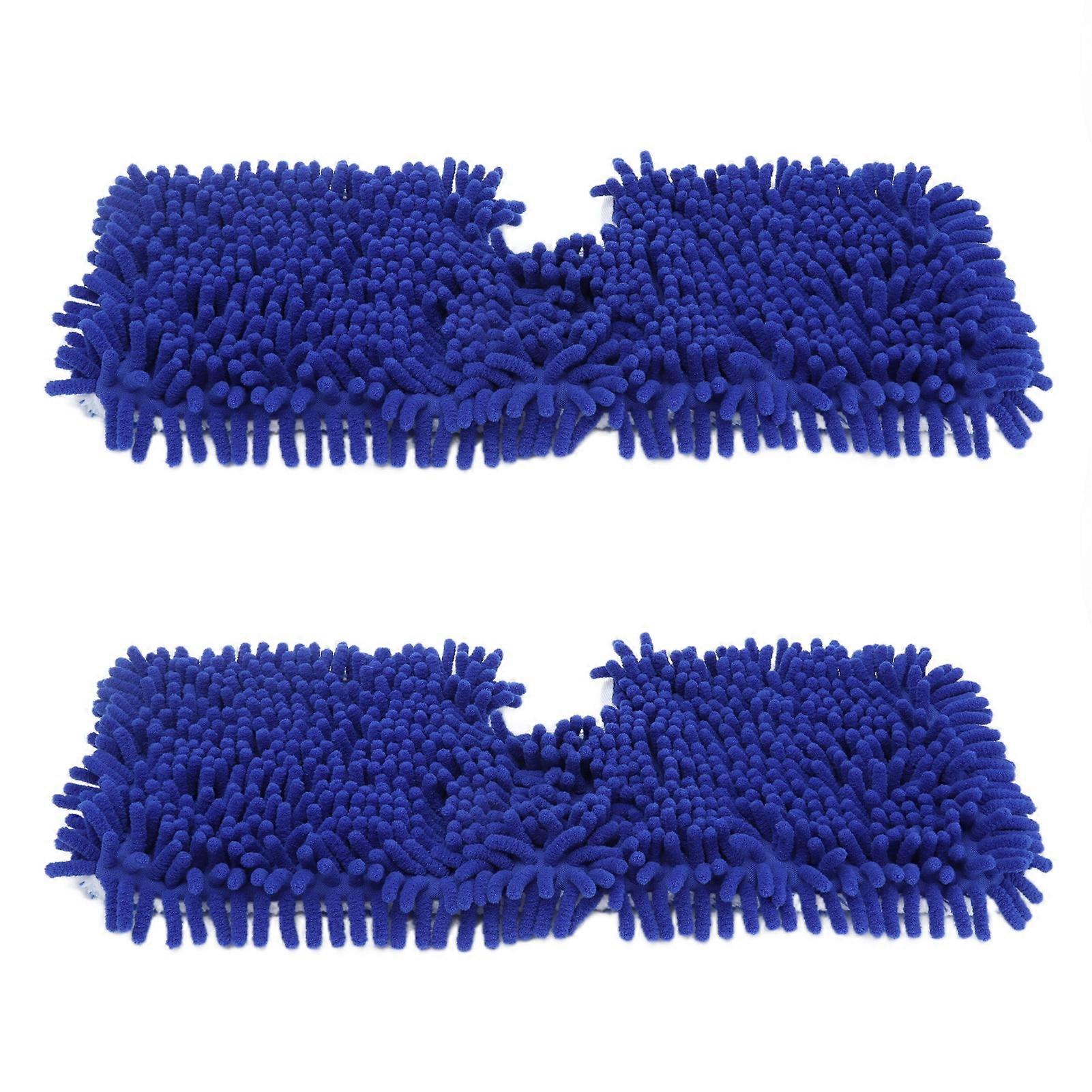 2PCS Mop Head Pad Microfiber Mop Replacement Pad Washable Reusable Mop Refill for OCedar