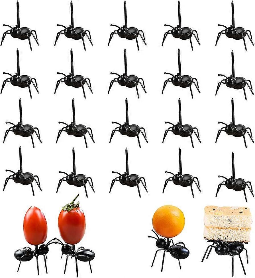 Ant Fruit Fork, Fruit Forks Fork, Plastic Ant Toothpicks, Ant Fruit Fork Set