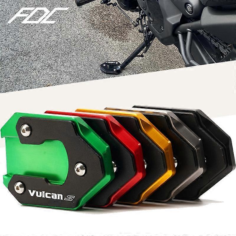 Kickstand For KAWASAKI Vulcan S 650 VN650 2015-2022 2023 Motorcycle CNC Foot Side Stand Extension Pad Enlarger Plate Accessories