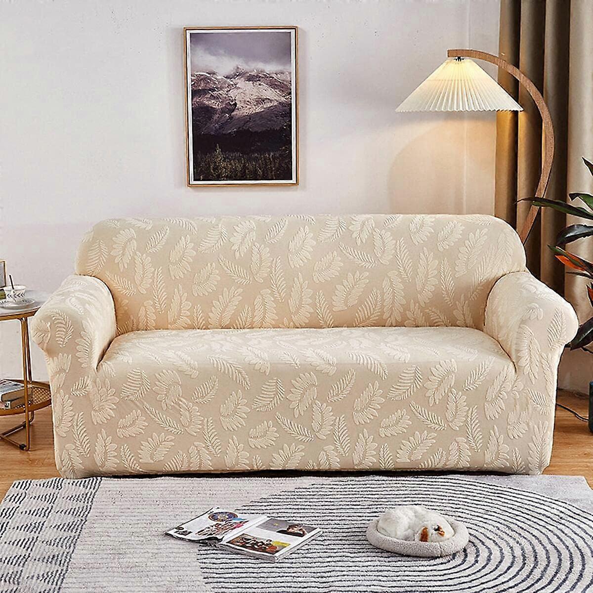 Stretch sofa dekker, all-inclusive elastisk sofa slipcovers, soft touch sofa dekker, for lenestoler, 3 seter