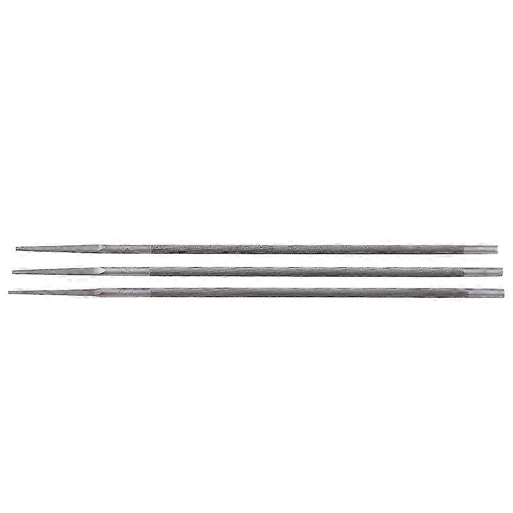 3Pcsset Round Bearing Steel Sharpening Chainsaw Chain Files Sharpener(4.8mm)