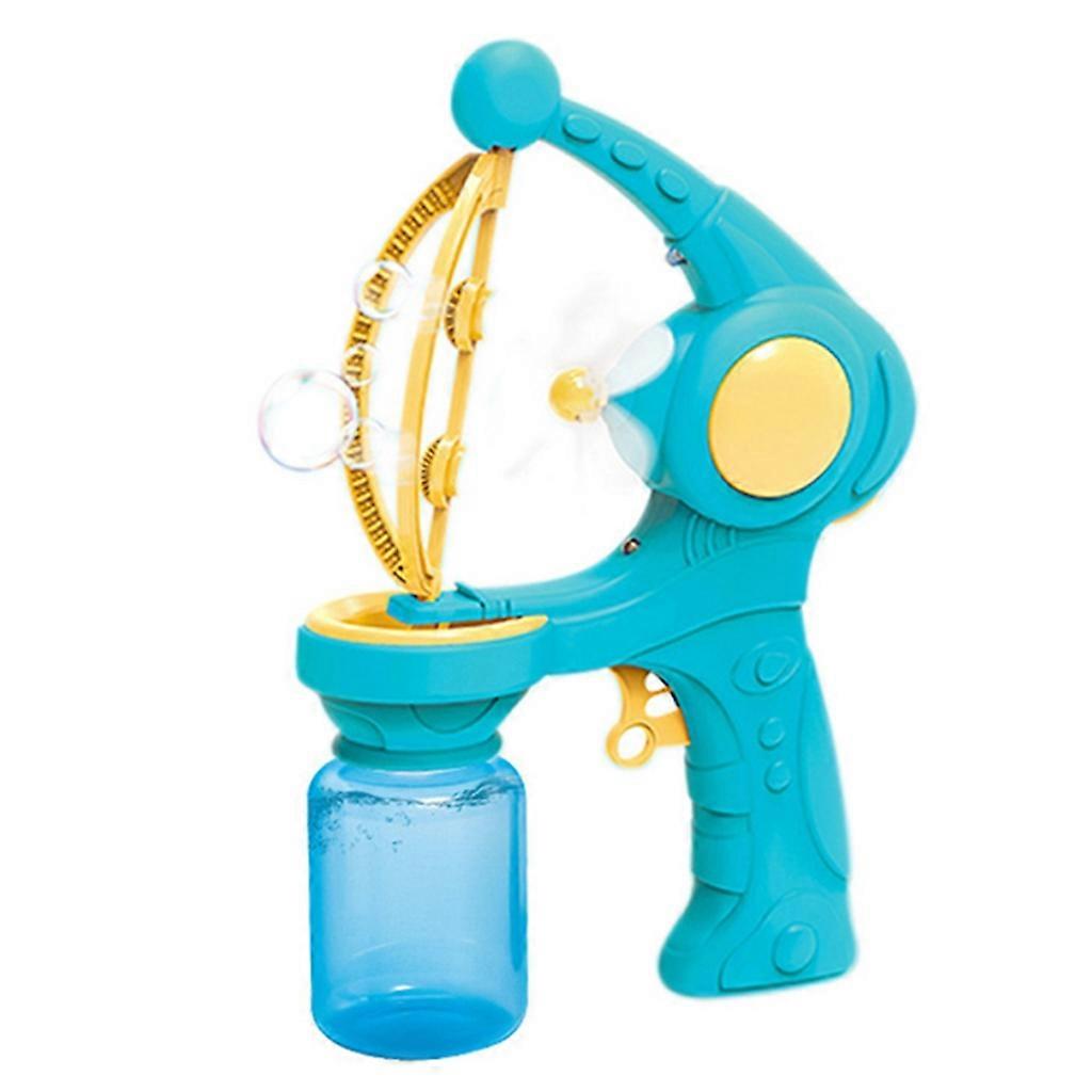  2-in-1 Automatic Bubble Toy Bubble Machine with Large Bubbles Toddlers Gift