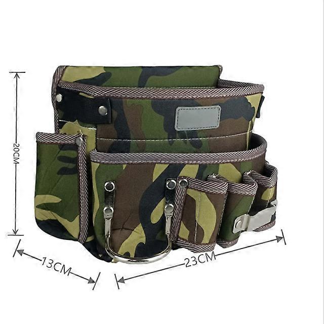 New Multi-functional Electrician Tools Bag Waist Pouch Tool Bags Belt Storage Holder Organizer Garden Tool Kits Waist Packs Oxford Cloth