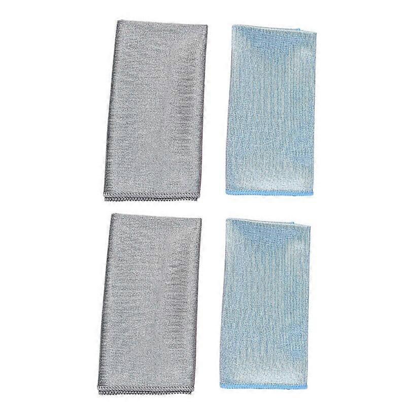 מטלית ניקוי מיקרופייבר סופגת במיוחד 50JA 4x לפרטים פנימיים של הרכב, מטלית ניקוי רב פעמית, אטומה לאבק, ללא סיבים