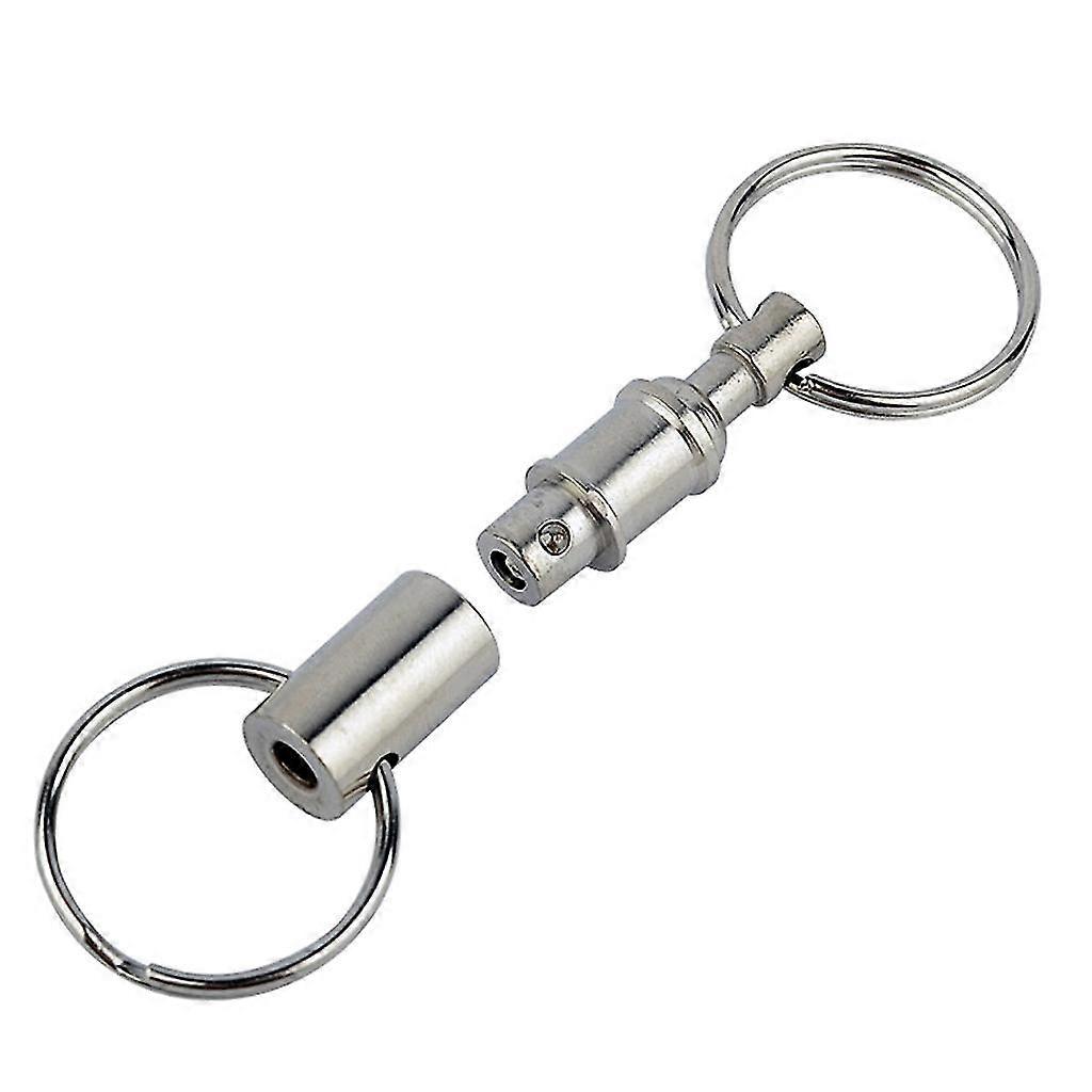 Easy Detach Double Snap For Key Chain Car For Key Ring Pull-apart Quick Release