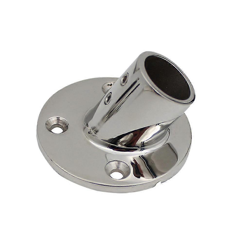 Σκάφος γιοτ Marine 316 ανοξείδωτο 60 βαθμό χέρι ράγα στρογγυλή βάση για 22/25mm σωλήνα