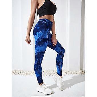 Leggings Capri Donna Vita Alta - Pantaloni Sportivi Elasticizzati, Control Pancia, Per Yoga E Fitness - Foto 6