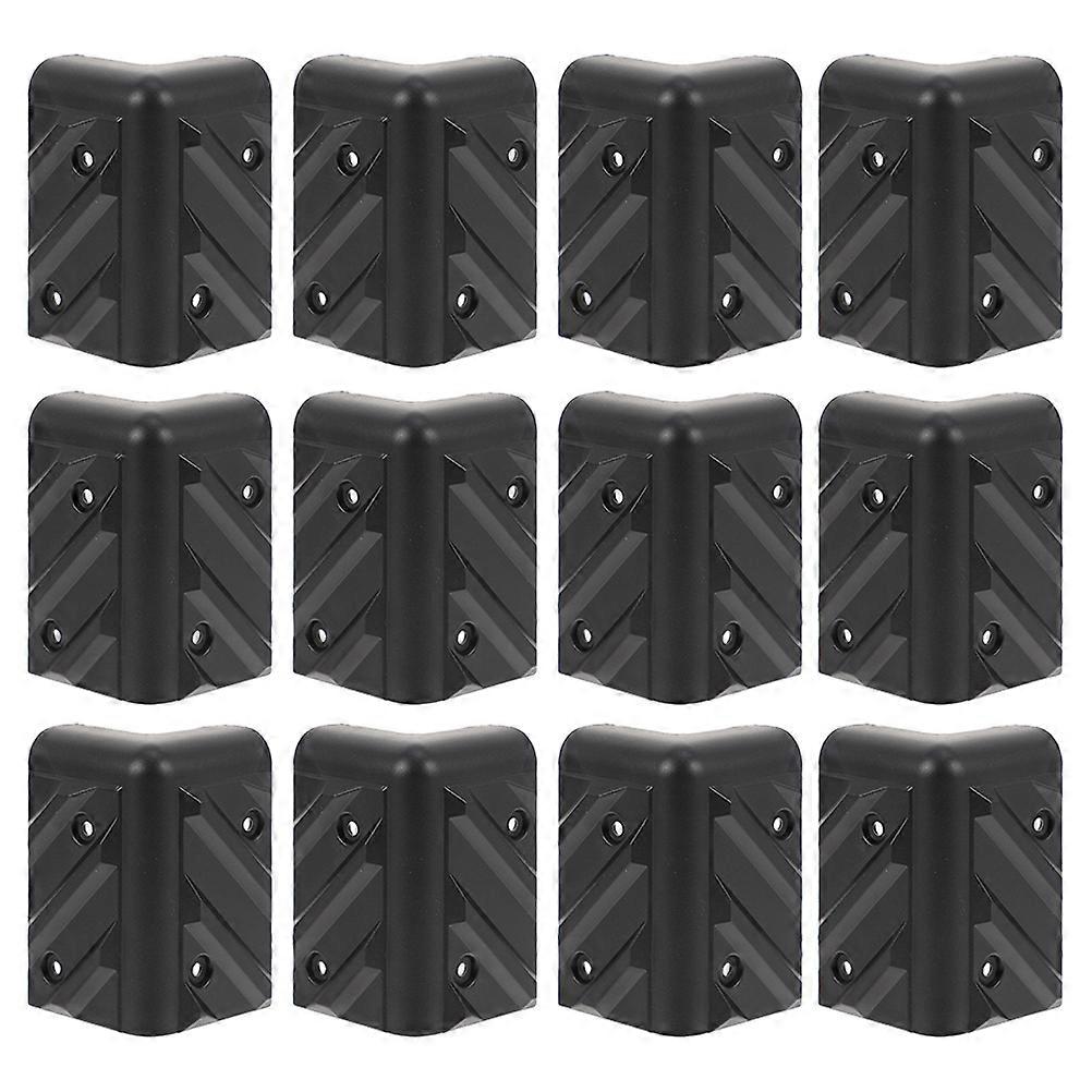 12pcs Angle Corner Protector Cabinet Speaker Corners Protector Plastic Guards