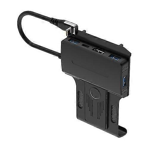 V266 For Steam Deck 5 In 1 Bracket Docking Station Charging Base Support 4k/60hz Usb3.0