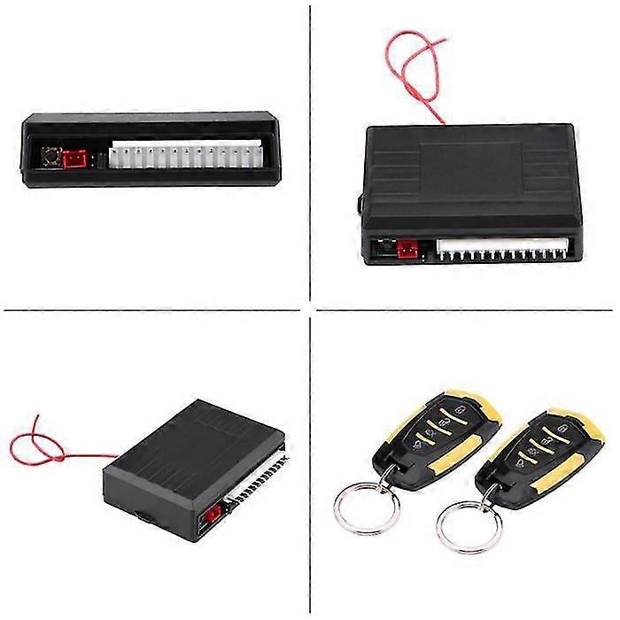 Keyless Entry Kit Car Door Lock Keyless Entry System Central Locking Remote Control Kit