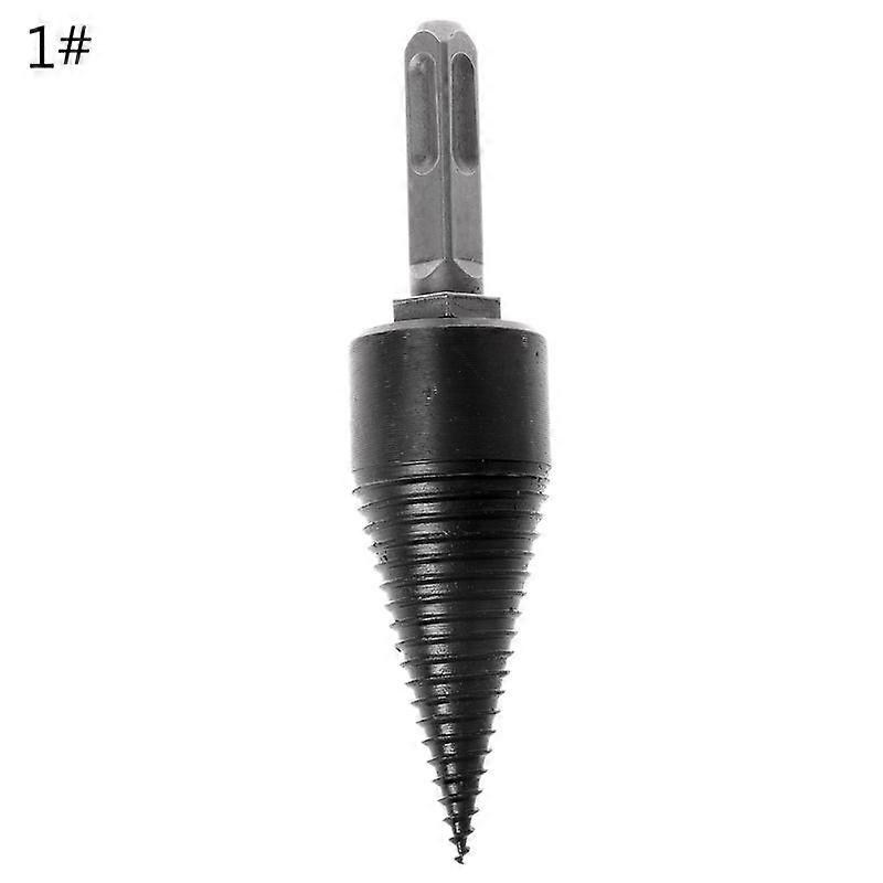 Firewood Machine Drill Wood Cone Reamer Punch Driver Drill Bit Split Drilling Tools 130x32mm
