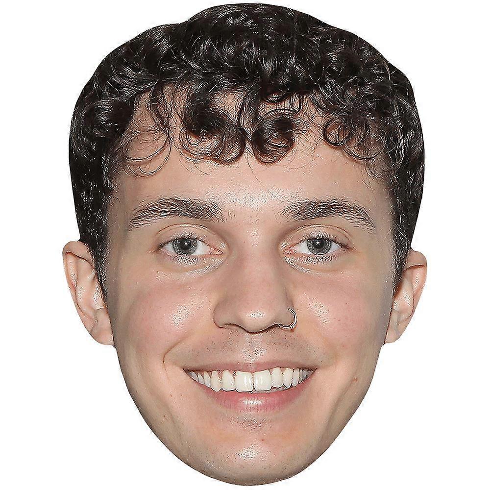 Kurtis Conner (Smile) Celebrity Mask, Flat Card Face