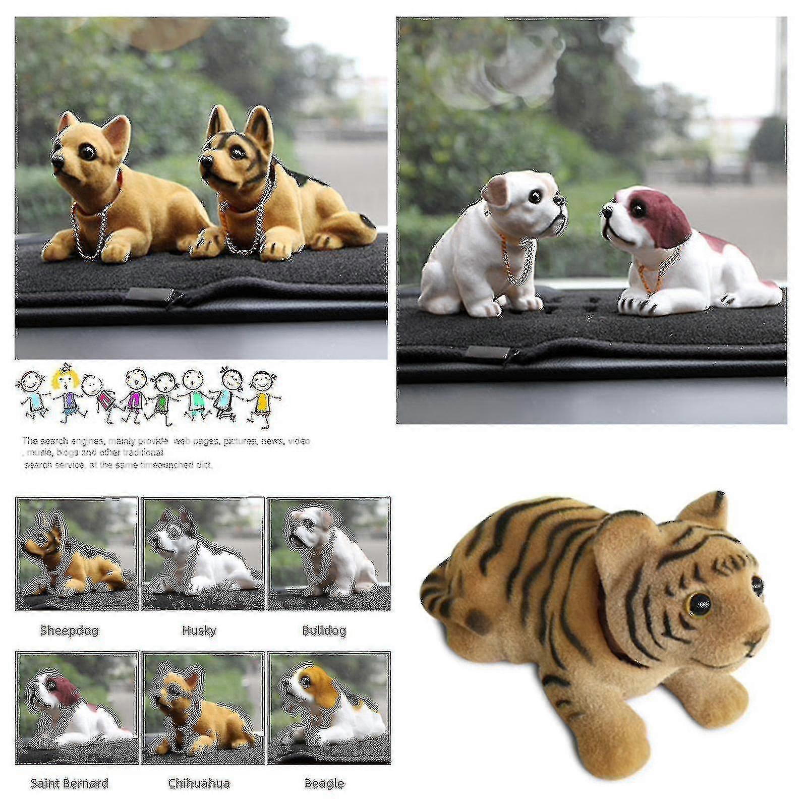 Chien à Tête Qui Bouge Bobblehead - Décoration Tableau De Bord Voiture