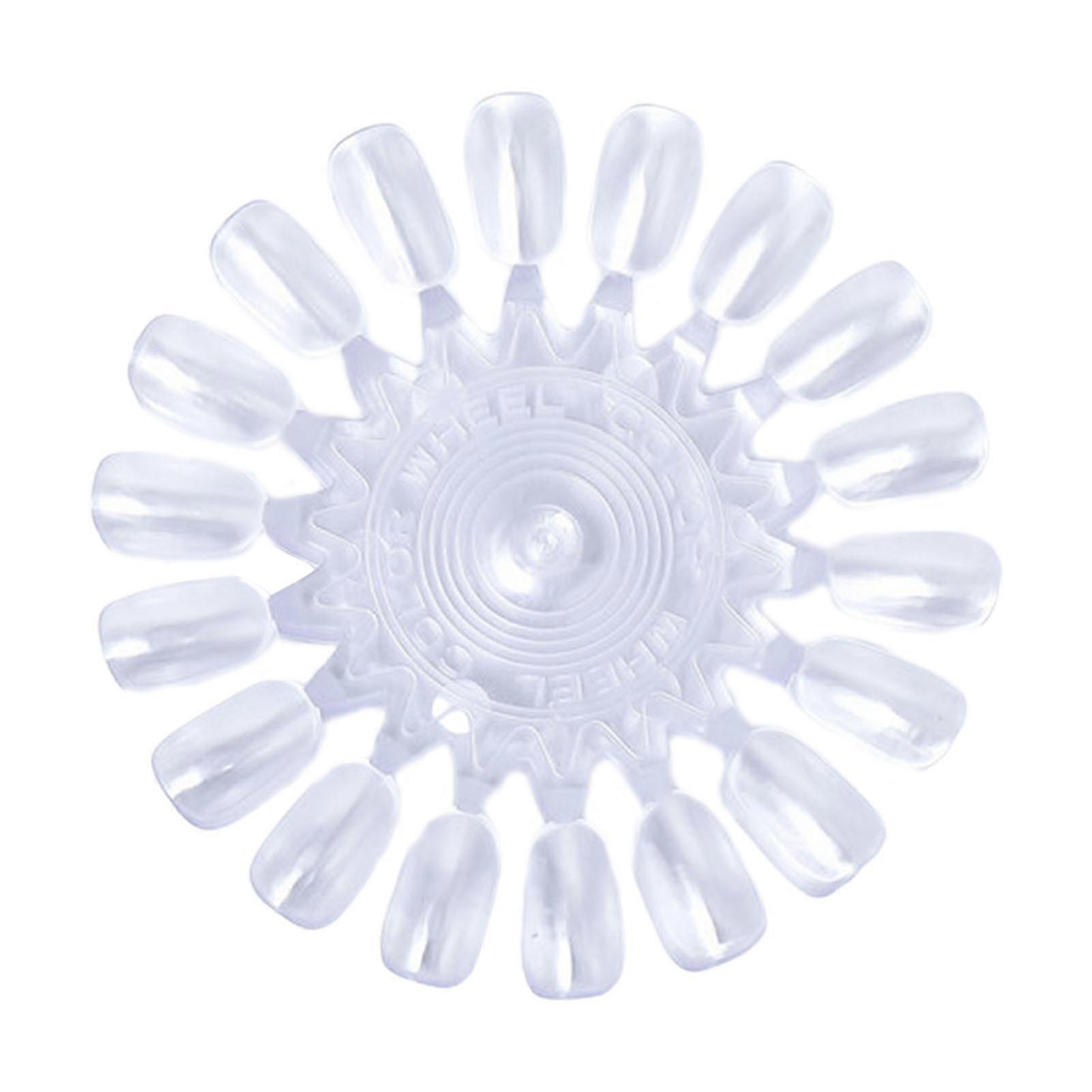 Nail Art Plate Multifunctional Harmless Plastic Display Color Board Palette for DIY QinHai