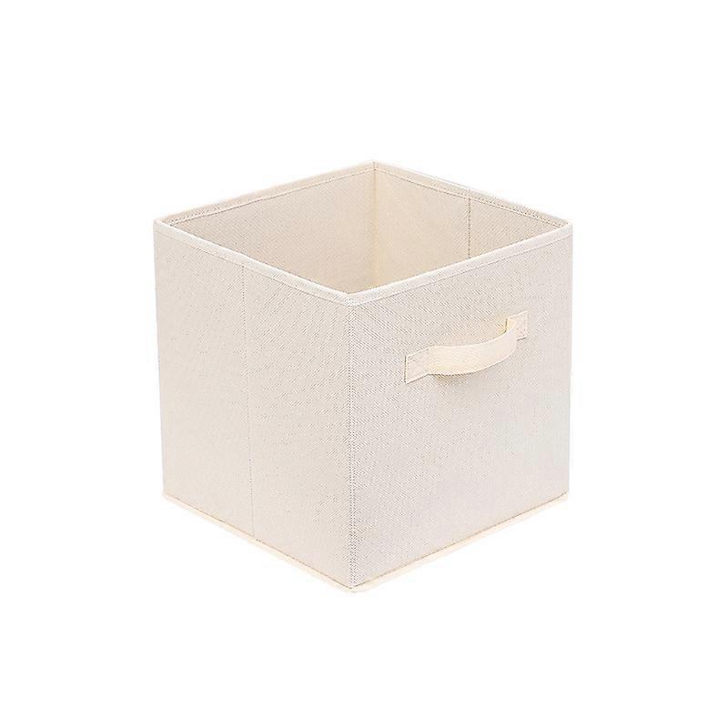 Storage Boxes Fabric Storage Basket with Handle Wardrobe Storage Organiser Box Storage Bins  (D-4-D)