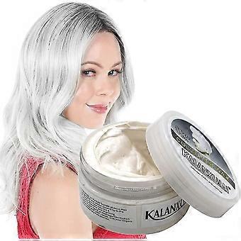 Cera temporanea per capelli, tintura per capelli bianchi, cera per capelli bianca tintura capelli fango, colore lacca per capelli uomo donna styling istantaneo