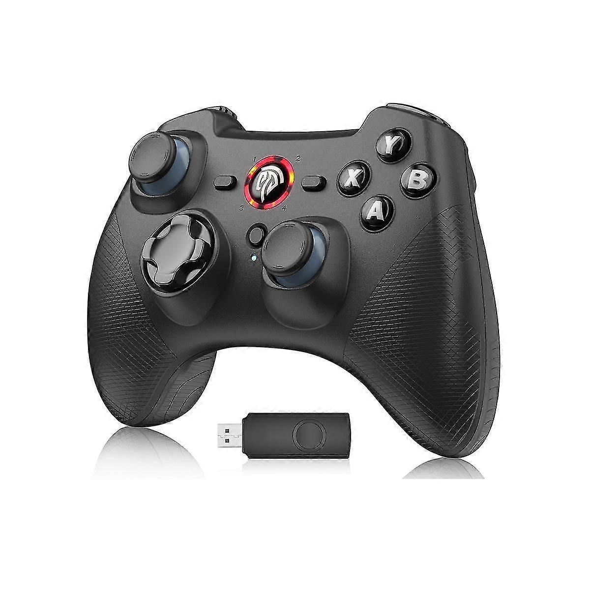 9101 Wireless Gaming Controller Multi-Mode Connection Gamepad mit RGB-Licht für Switch, PC, Android iOS