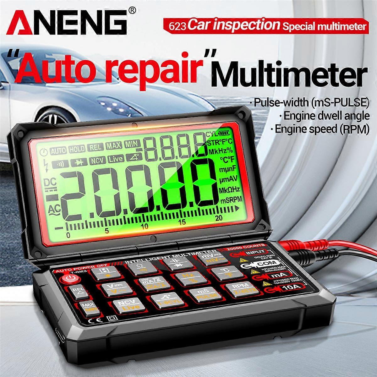 ANENG Auto Repair Multimeter 20000Count Digital AC/DC Voltage/Current NCV Tester