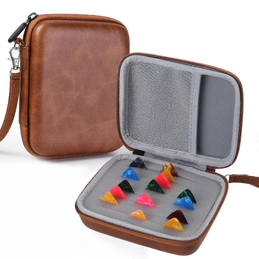 Kitaraplektran pidikekotelo Kitaraplektran säilytyspussi Laatikko Kitaraplektran järjestäjä