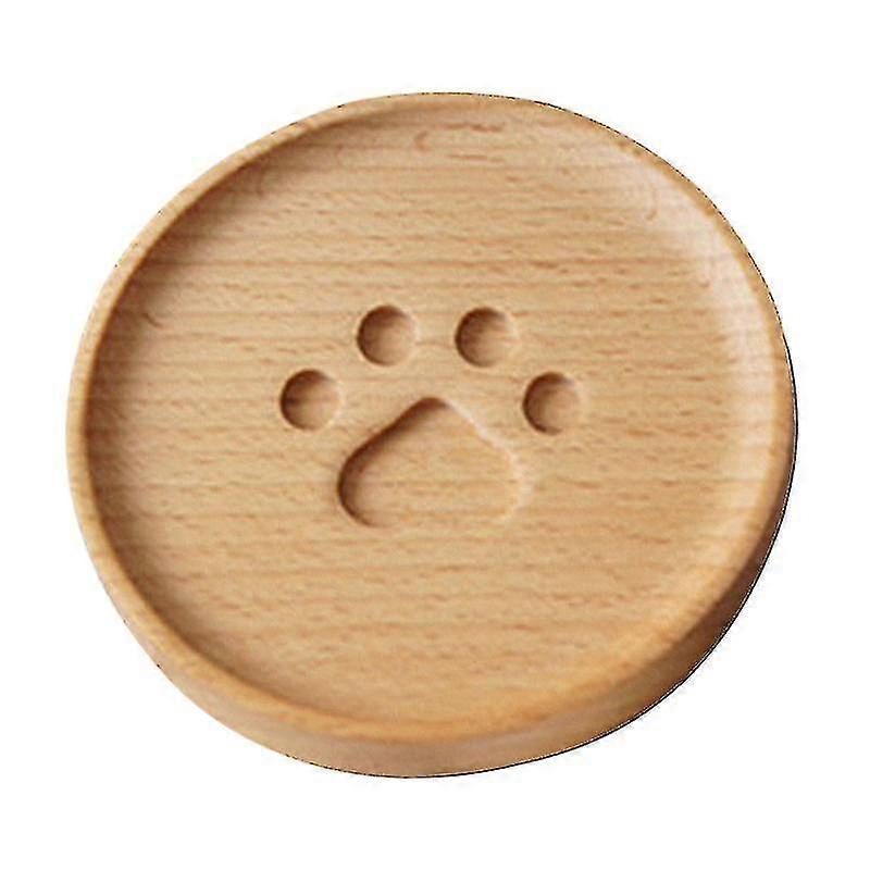 Simple Log Coasters Insulation Pad Drink Coasters Tea Cup