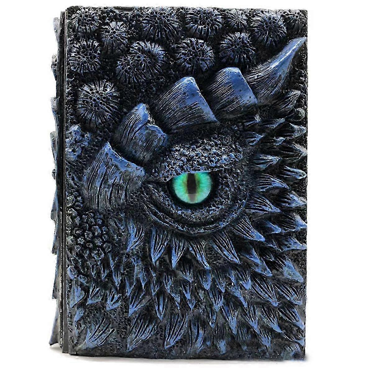 Cuaderno retro con cubierta de resina A5 3D Dragon Relief Deluxe Home Decor  Book