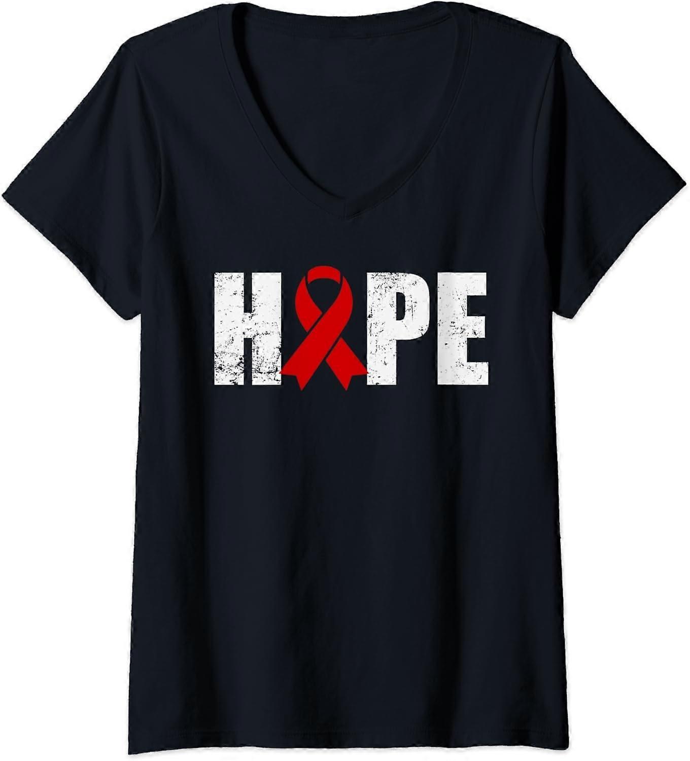     AIDS  HIV / AIDS  V- T-Shirt