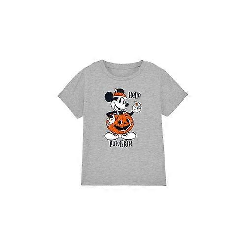 Disney Childrens/Kids Hello Pumpkin Mickey Mouse T-Shirt