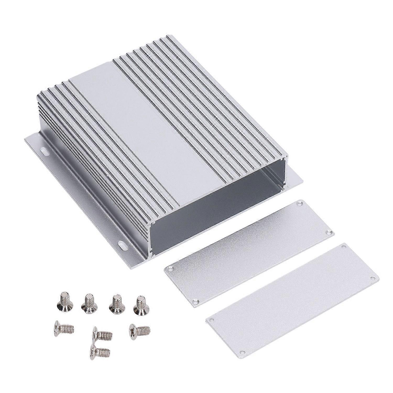Aluminum Alloy Project Box DIY Electronic Junction Case Circuit Board Cooling Housing